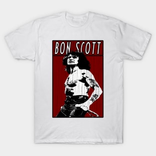 Vintage Retro Bon Scott T-Shirt